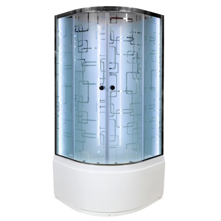 Душевая кабина Deto ЕМ4510 N LED 
