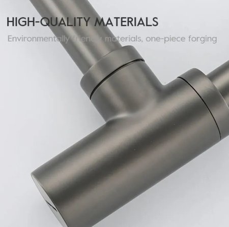 Сифон для раковины Frap F82-9 Оружейная сталь 