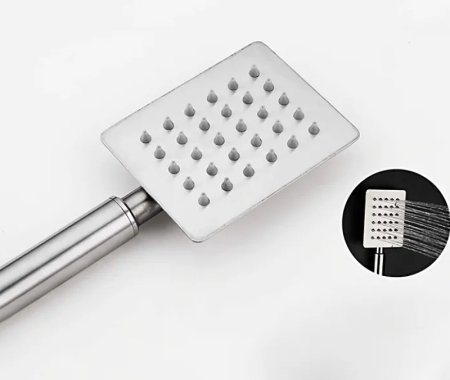 Смеситель для ванны Frap H802 F32802 универсальный Нержавеющая сталь 