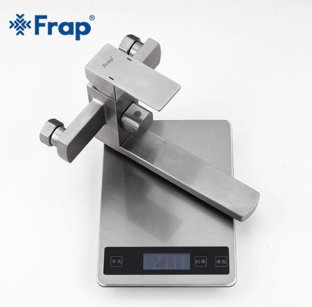 Смеситель для ванны Frap H802 F32802 универсальный Нержавеющая сталь 