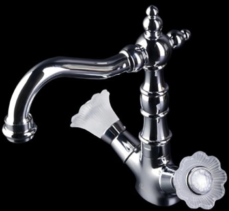 Смеситель для раковины Boheme Camelia 272 Хром 