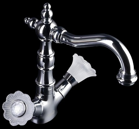 Смеситель для раковины Boheme Camelia 272 Хром 