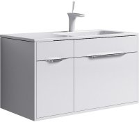 Тумба под раковину Aqwella 5 Stars Malaga 90 Mal.01.09/R подвесная Белая Тумба под раковину Aqwella 5 Stars Malaga 90 Mal.01.09/R подвесная Белая