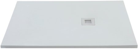Душевой поддон из искусственного камня Allen Brau Priority 160x80 8.31010-21 Белый камень 
