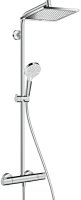 Душевая система Hansgrohe Crometta Е 240 1jet Showerpipe 27271000 Хром