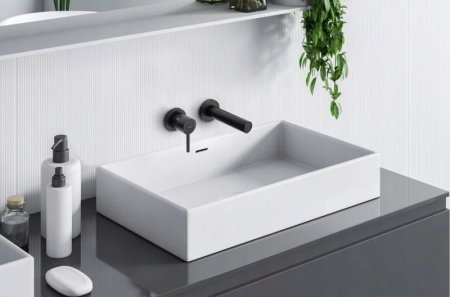 Смеситель для раковины без донного клапана Rea Tess REA-B0412 