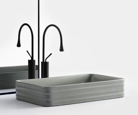 Смеситель для раковины Bronze de Luxe Scandi 9015B Черный матовый 