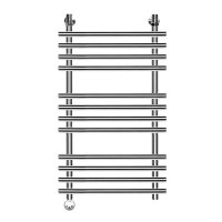 Полотенцесушитель электрический Ника Bamboo ЛБ1 100х40 левый тэн