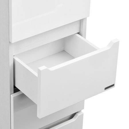 Шкаф пенал Aquaton Dakota 34 1A203203DAAY0 подвесной Белый Выбеленное дерево 