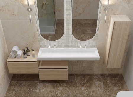 Ящик под столешницу 60 см LIGHT OAK Armadi Art Vallessi UNO-S 897-060-L 