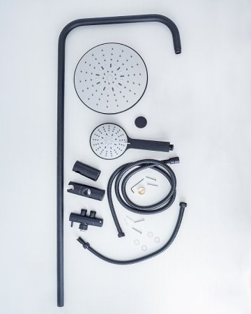 Душевая система Agger Breeze A0193544 Черная 