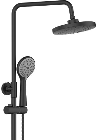 Душевая система Orange T02S3-911b Черный 