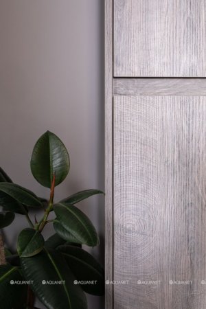 Шкаф-пенал для ванной Aquanet Nova Lite 35 дуб рошелье 