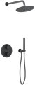 Душевая система Vincea VSFW-101TMB с термостатом Черная матовая 