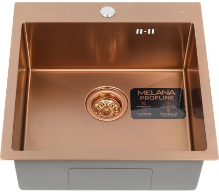 Кухонная мойка Melana Profline D5050HC Бронза 