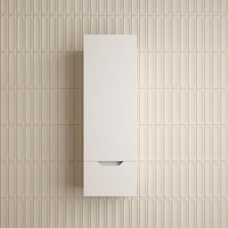 Пенал подвесной Style Line "Остин" 360 см 1 ящик белый эмаль PLUS 