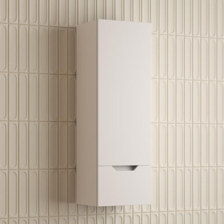 Пенал подвесной Style Line "Остин" 360 см 1 ящик белый эмаль PLUS 