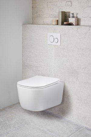 Унитаз Vincea Core VT1-28 подвесной Белый с сиденьем Микролифт 