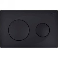 Клавиша смыва Azario AZ-8200-0013 Черная матовая
