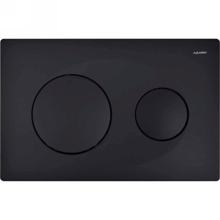 Клавиша смыва Azario AZ-8200-0013 Черная матовая 