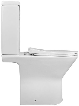 Унитаз компакт Azario Fretta New AZ-1223B с бачком и сиденьем Микролифт 