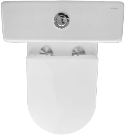 Унитаз компакт Azario Fretta New AZ-1223B с бачком и сиденьем Микролифт 