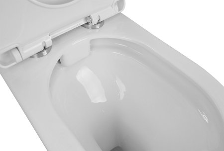 Унитаз компакт Azario Fretta New AZ-1223B с бачком и сиденьем Микролифт 