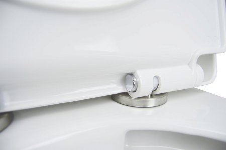 Унитаз компакт Azario Fretta New AZ-1223B с бачком и сиденьем Микролифт 