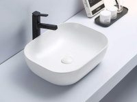 Раковина CeramaLux 78104MW накладная