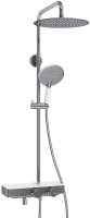 Душевая система WasserKRAFT A113.116.059.CH Thermo с термостатом Хром Белая