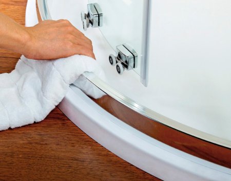 Душевой уголок Cezares Pratico RH 1 120/90 P Cr + трап в подарок 