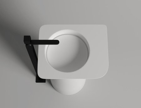 Раковина Salini Ninfea 54.5 130221M Белая матовая 