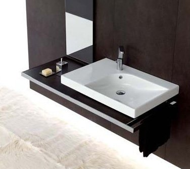 Раковина Hatria Grandangolo DX 75 см 