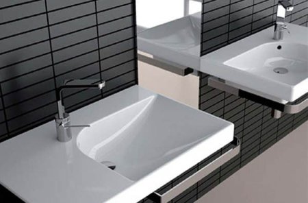 Раковина Hatria Grandangolo DX 75 см 