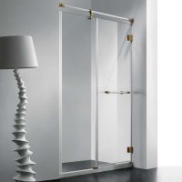 Душевая дверь в нишу RGW Viscount VI-01 110х195 профиль белый, стекло прозрачное