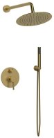 Душевая система встраиваемая Raiber RPG-005, золото