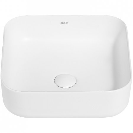 Раковина-чаша Abber Rechteck 39 AC2211MW Белая матовая 