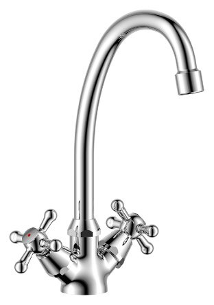 Смеситель для кухни Rossinka Y02-71 Хром 