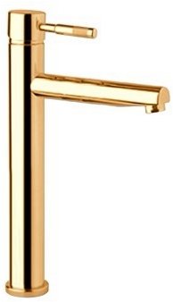 Смеситель для раковины Webert Rimini RI831402010, золото 