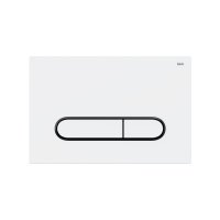 Кнопка смыва Iddis Unifix UNI01WBi77 001 белый / черный Кнопка смыва Iddis Unifix UNI01WBi77 001 белый / черный