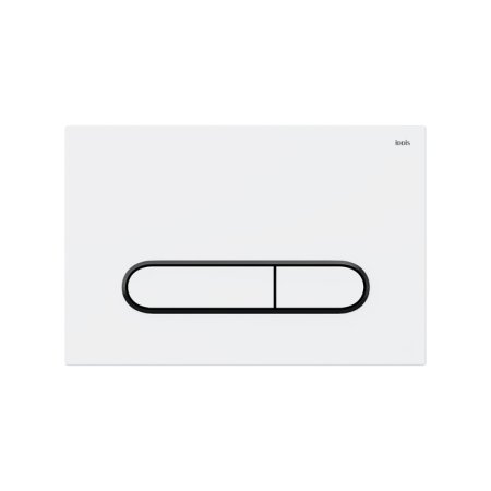 Кнопка смыва Iddis Unifix UNI01WBi77 001 белый / черный 