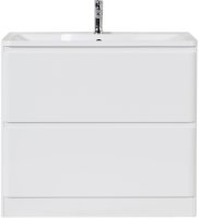 Тумба с раковиной BelBagno ALBANO-800-2C-PIA-BL