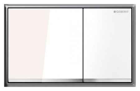Кнопка смыва Geberit Omega 60 115.081.SI.1 белая 