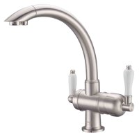 Смеситель для кухонной мойки Zorg Clean Water ZR 327 YF satin