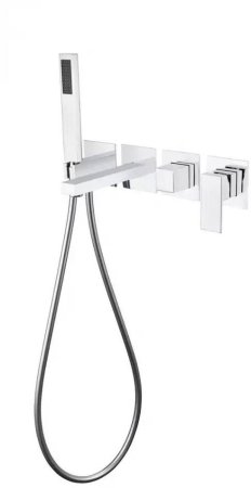 Смеситель для ванны встраиваемый Grocenberg GB5060CR, хром 