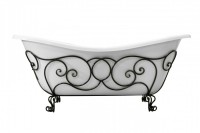 Кованая подставка для ванны Эстет Бостон