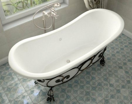 Кованая подставка для ванны Эстет Бостон 
