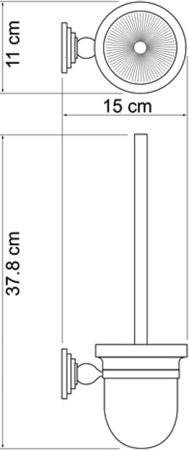 Ершик WasserKRAFT Ammer K-7027 