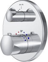 Смеситель для душа AM.PM Gem F9085500 с термостатом Хром