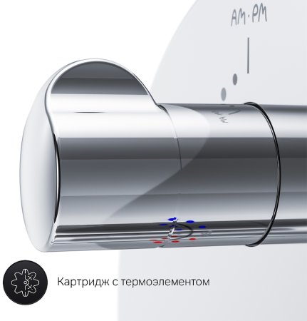 Смеситель для душа AM.PM Gem F9085500 с термостатом Хром 